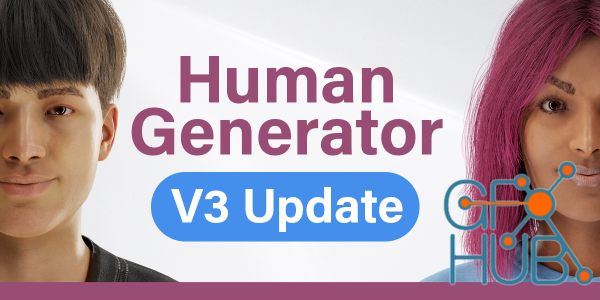 Human Generator V3 for Blender