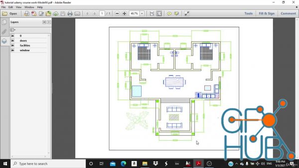 Learn autocad floor plan crash course