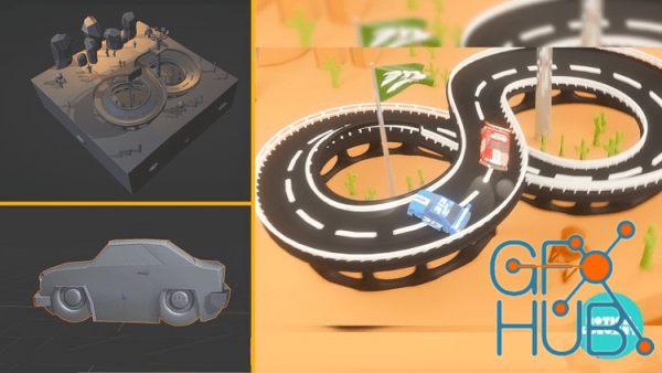 Learn Race Car Animation with Blender | GFX-HUB