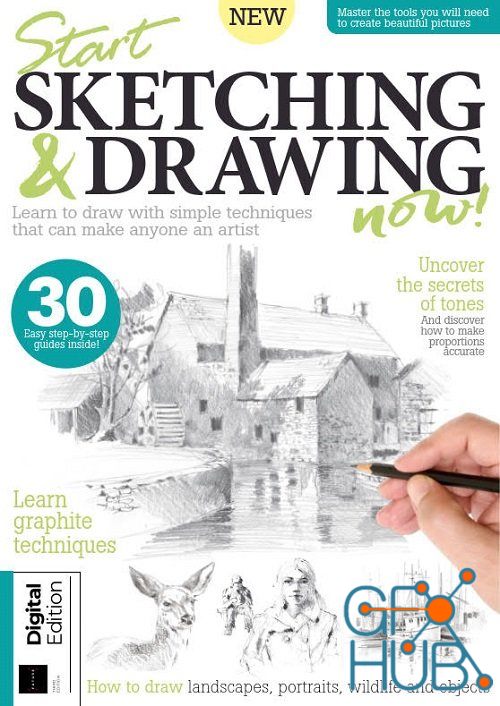 Start Sketching & Drawing Now – 3rd Edition 2021 (True PDF)