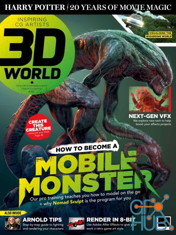 3D World UK – Issue 282, 2021 (True PDF)