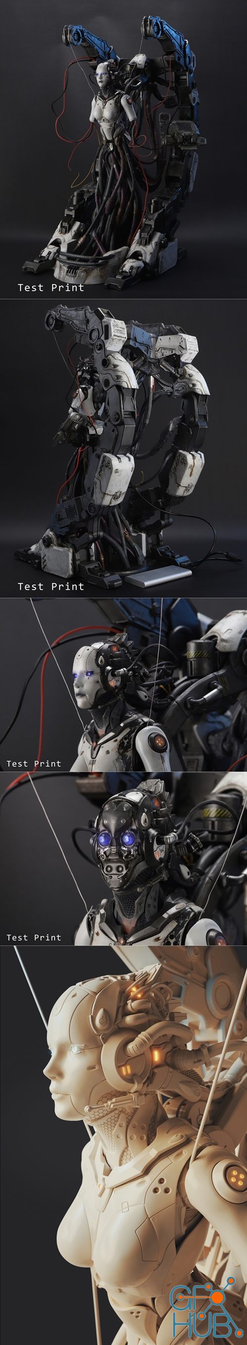 Starcraft II Adjutant – 3D Print