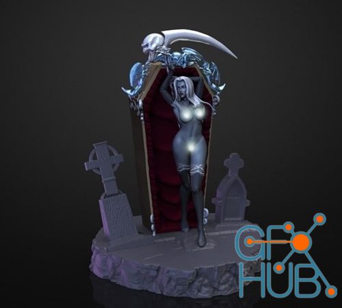 Lady Death – 3D Print