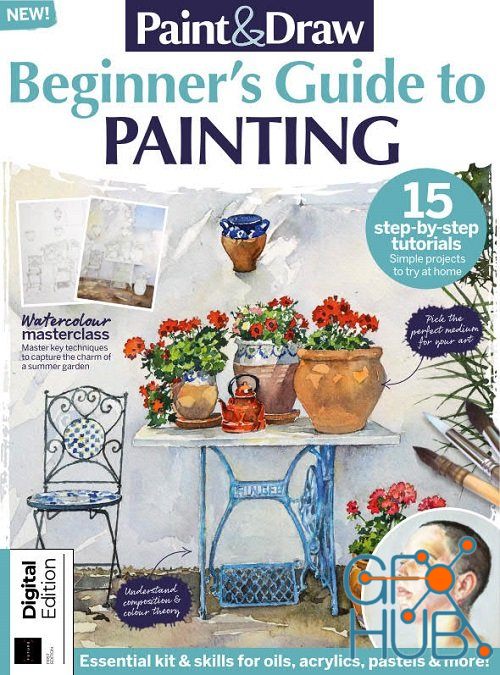 Paint & Draw Beginner's Guide to Painting – First Edition 2021 (True PDF)