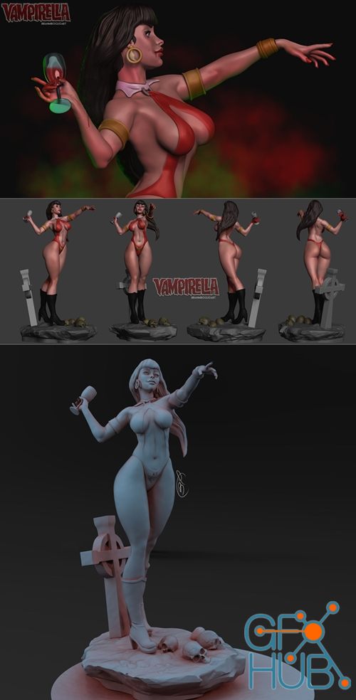 Vampirella – 3D Print