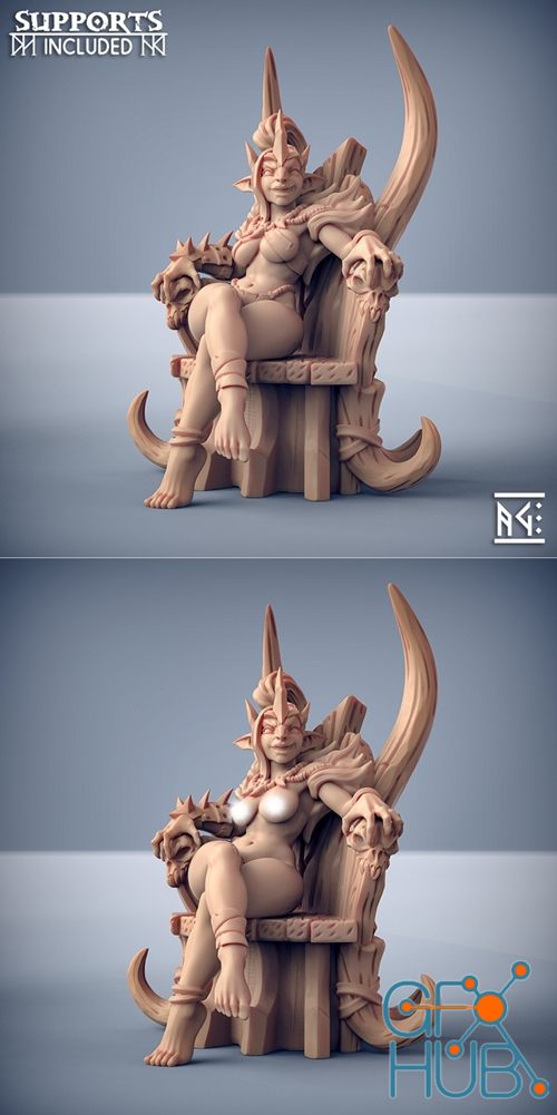 Trixia the Hobgoblins Queen – 3D Print