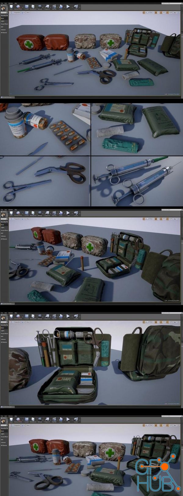 Unreal Engine Marketplace – First Aid Set