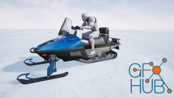 Unreal Engine Marketplace – MULTIPLAYER READY : SNOWMOBILE