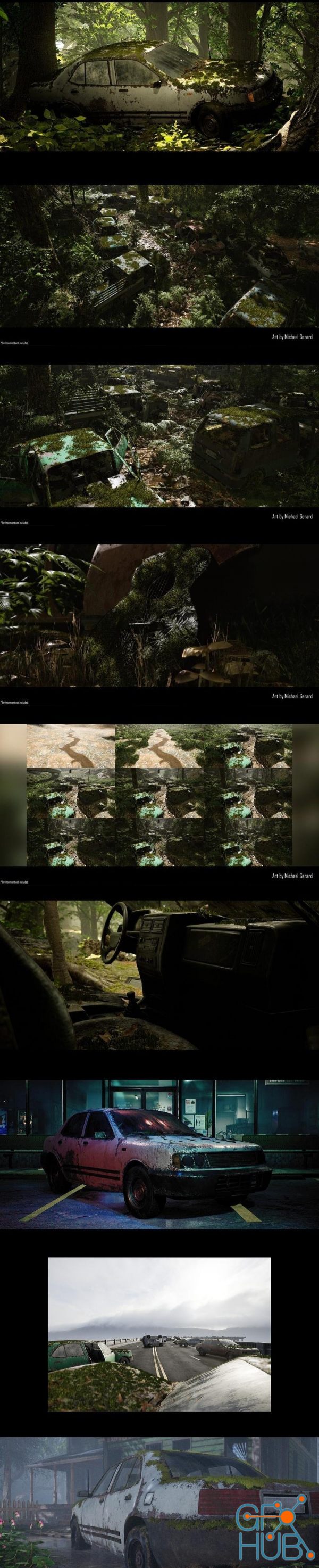 Unreal Engine Marketplace – Procedural Vehicles – Sedan