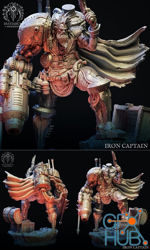 Iron Captain – 3D Print