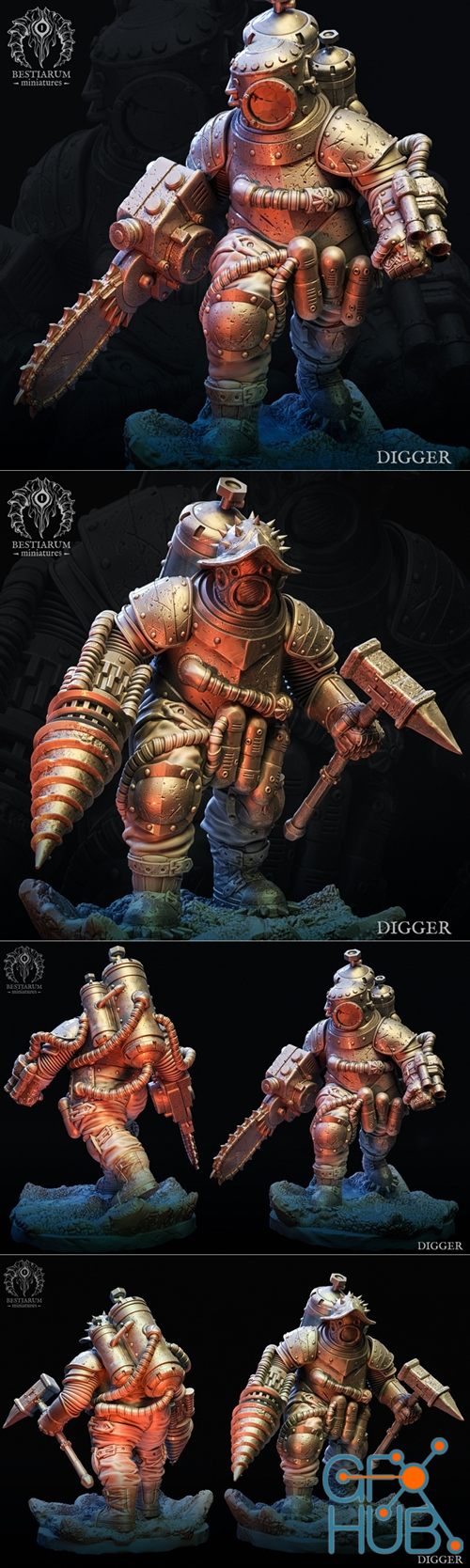 Digger – 3D Print