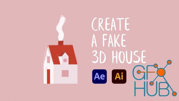 Animate a Fake 3D House in After Effects