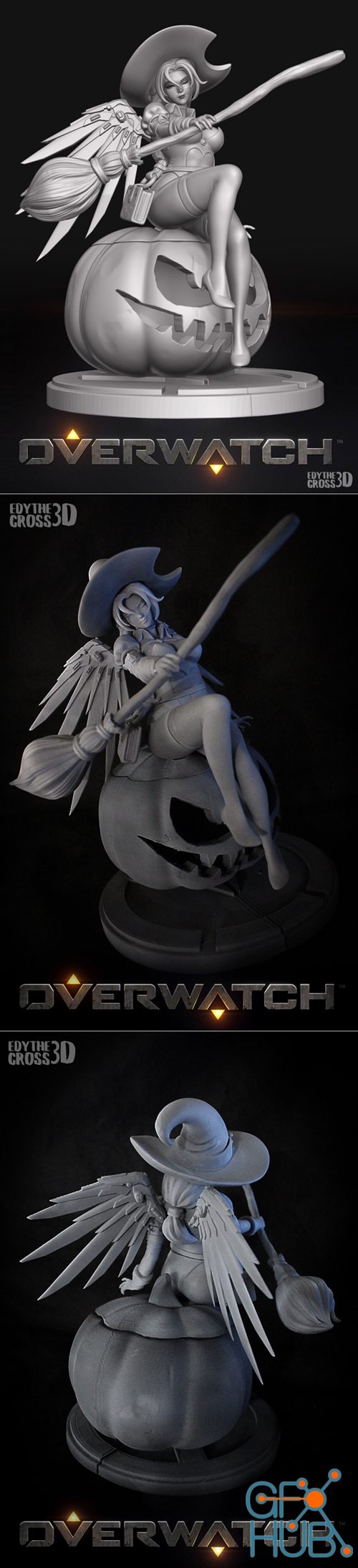 Witch Mercy – 3D Print