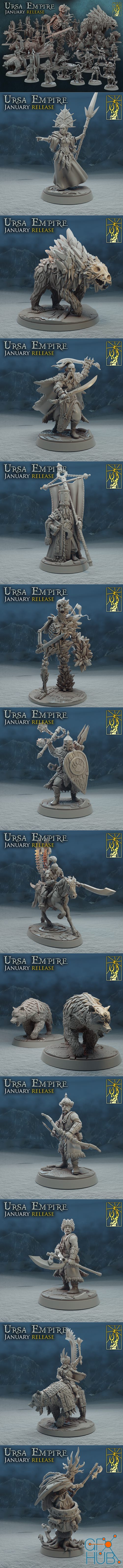 Ursa Empire January 2022 Release – 3D Print