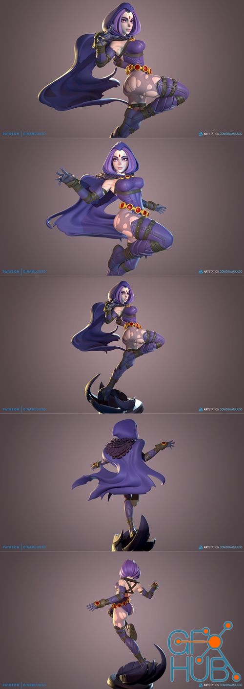 Raven Main – 3D Print
