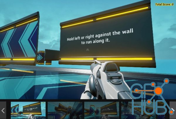 Unreal Engine Marketplace – First Person Wall Run