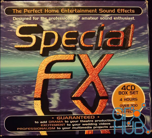 Avid Records Sound Effects (Special FX Box Set 4 CD)