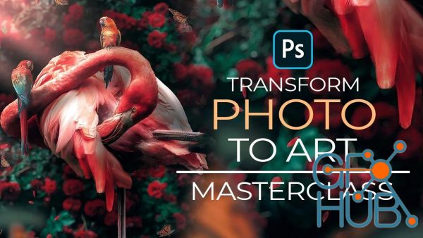 Fine Art Funky Flamingo in Photoshop Masterclass