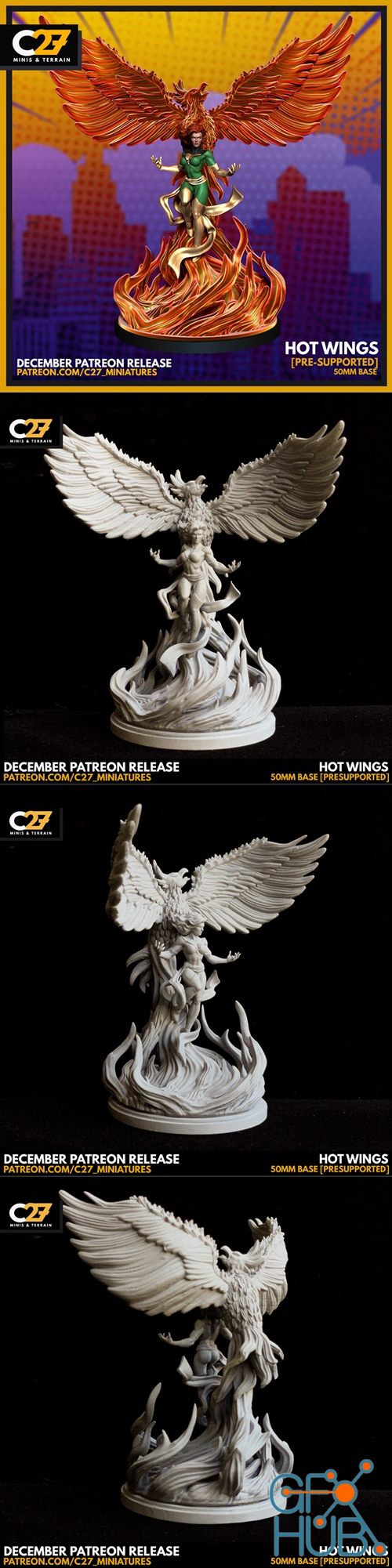 Hot Wings – 3D Print