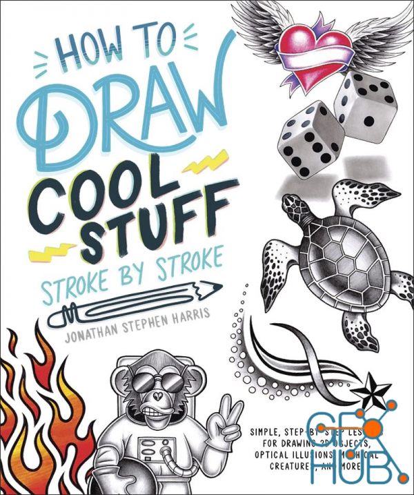 How to Draw Cool Stuff Stroke-by-Stroke (EPUB)