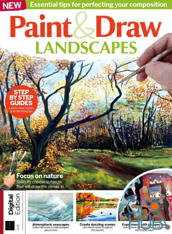 Paint & Draw – Landscapes – Second Edition 2021 (True PDF)