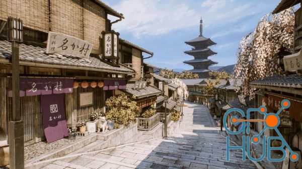 Unreal Engine Marketplace – Kyoto Alley