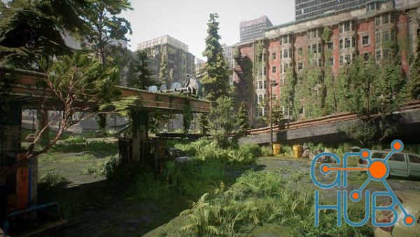 Unreal Engine Marketplace – Post Apocalyptic City by KK Design