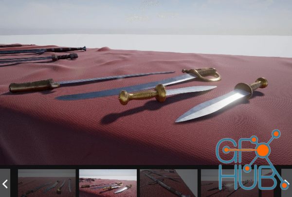 Unreal Engine Marketplace – European Swords