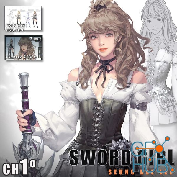 Basic Sword Girl by Seunghee Lee