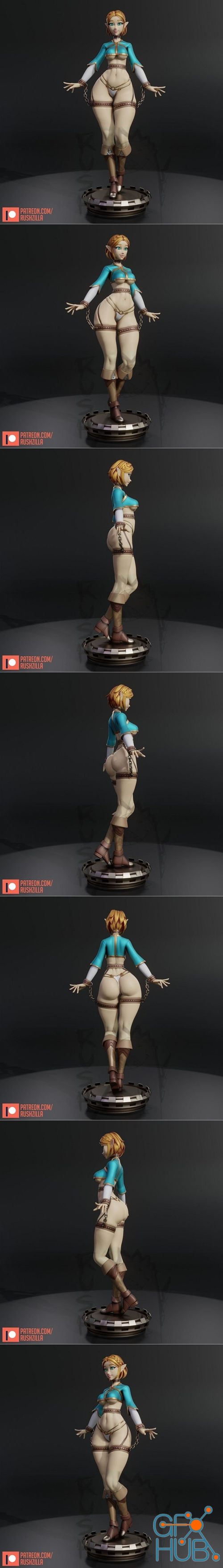 Rushzilla - Zelda – 3D Print