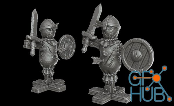 Create a 3D printable miniature using zBrush for beginners