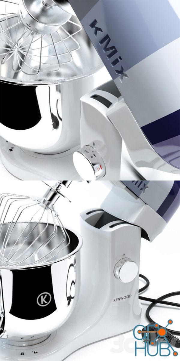 3D Model – Kenwood kMix | GFX-HUB