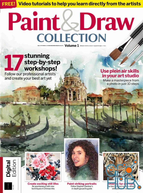 Paint & Draw Collection – Volume 01, Third Revised Edition, 2022 (True PDF)