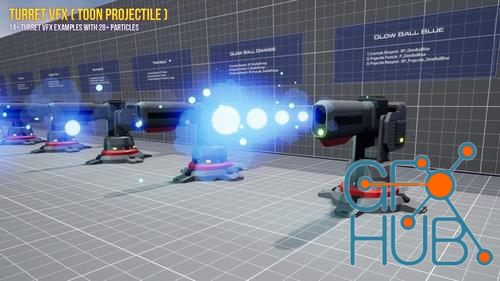 Unreal Engine – Toon Projectile VFX Pack