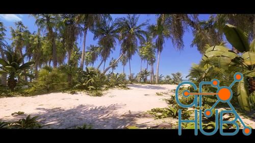 Unreal Engine – Tropical Foliage and Landscape