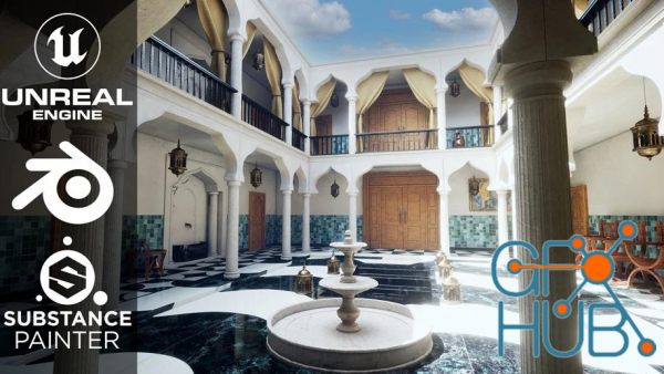 Creating A Moroccan Riad Environment In Unreal Engine 5