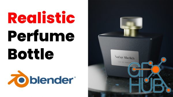 Blender 3D: Easy Realistic Perfume Product Visualization