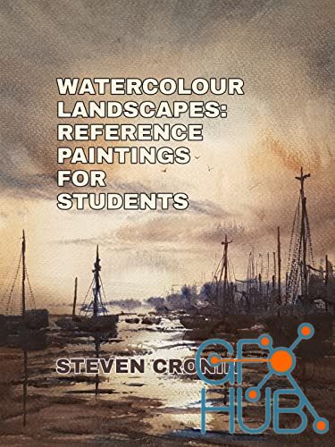 Watercolour Landscapes – Reference Paintings For Students (EPUB)