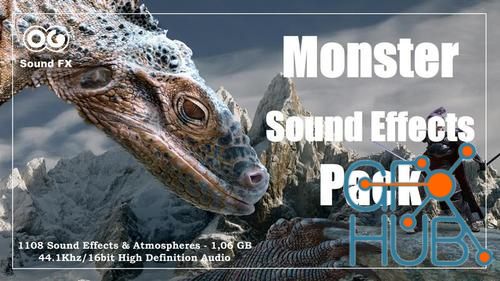 Unreal Engine – Monster Sounds & Atmospheres SFX Pack !