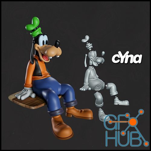 Goofy Pateta – 3D Print