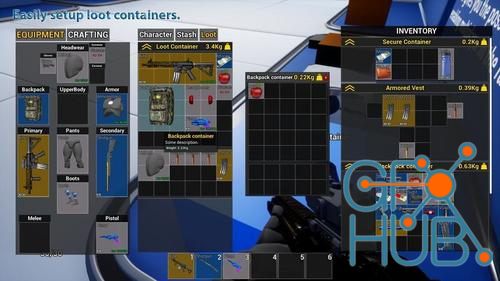 Unreal Engine – Advanced Jigsaw Inventory system