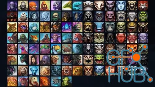 Unreal Engine – Monsters Avatar Icons