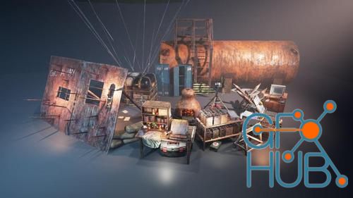 Unreal Engine – Survival props pack