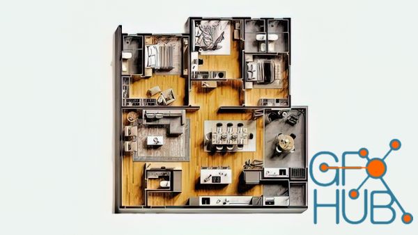 Architectural Design & Fundamentals Floor Plans & 3D Model