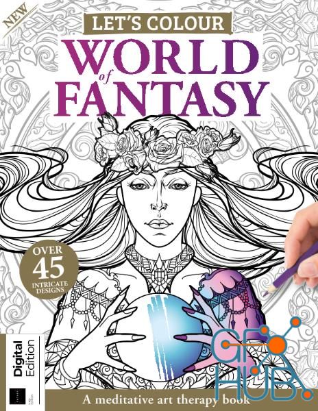 Let's Colour – World of Fantasy – 1st Edition 2021 (True PDF)