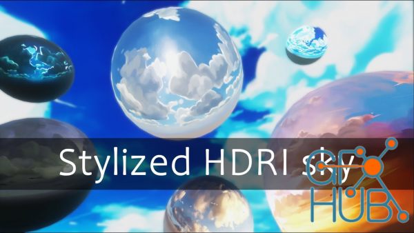 Cartoon & Stylized HDRI sky