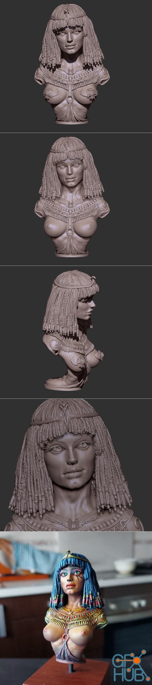 Cleopatra bust