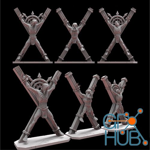 Prisoners Skinned – 3D Print