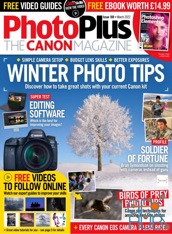 PhotoPlus –The Canon Magazine – Issue 188, March 2022