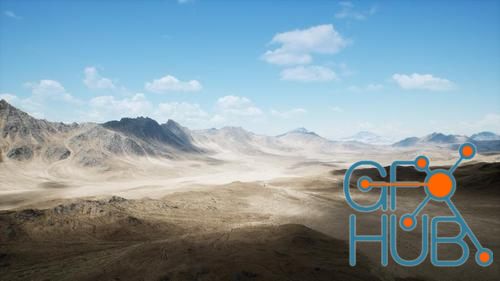 Unreal Engine – Arid Mountains Landscape